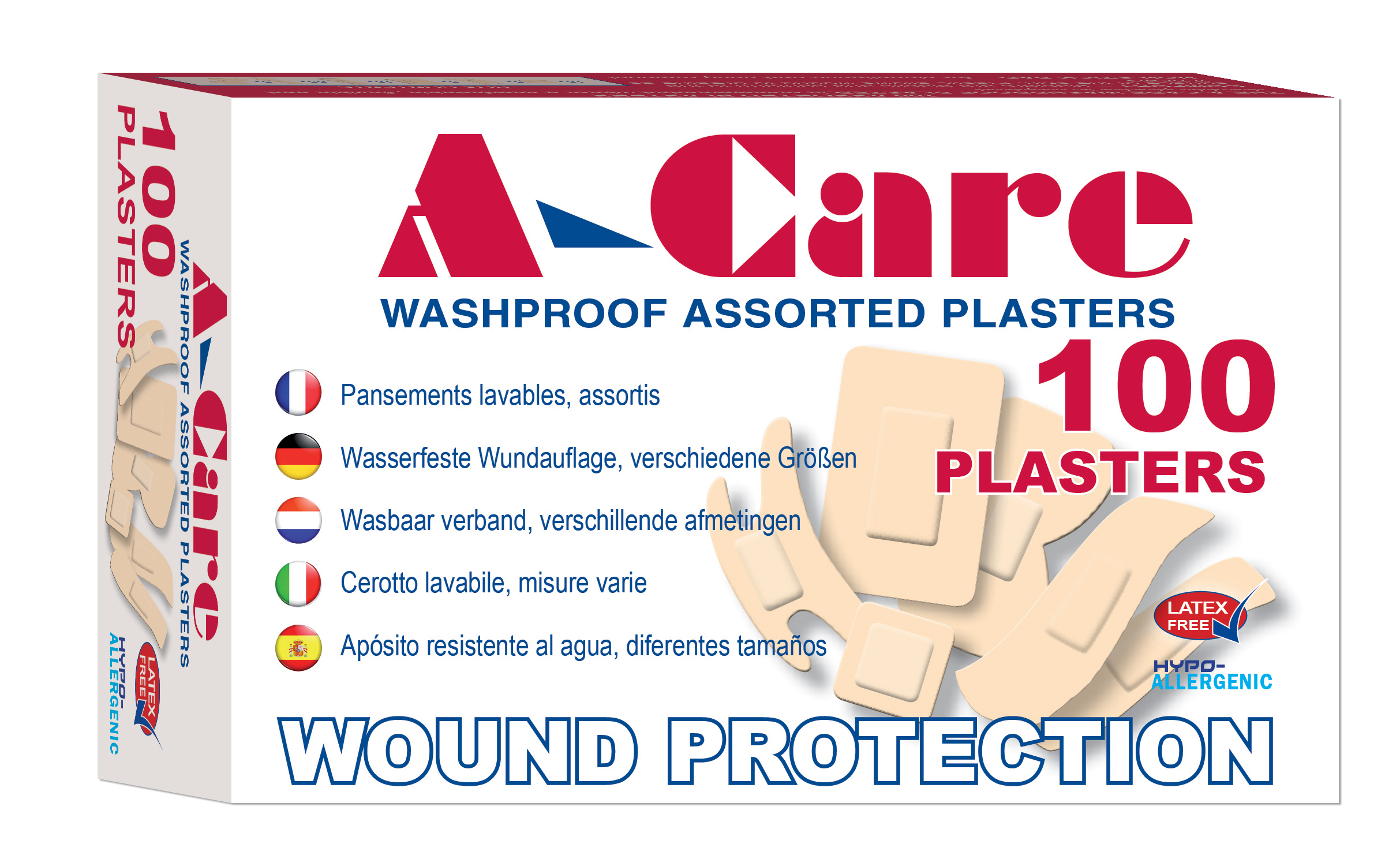 Waterproof-Plasters-Assorted--100-